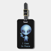 Alien: Ik kom in vrede Bagagelabel (Voorkant verticaal)