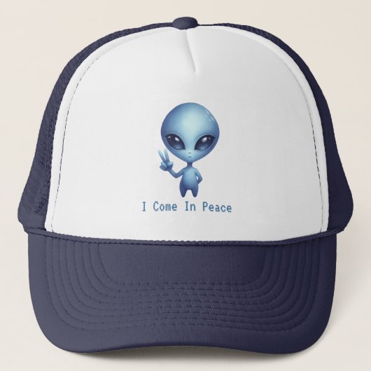 Alien: Ik kom in vrede Trucker Pet (Voorkant)