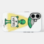 Alien - Ik Stemde Case-Mate iPhone Case (Achterkant (horizontaal))