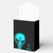Alien, ik wil geloven bedankdoosjes (Geopend)