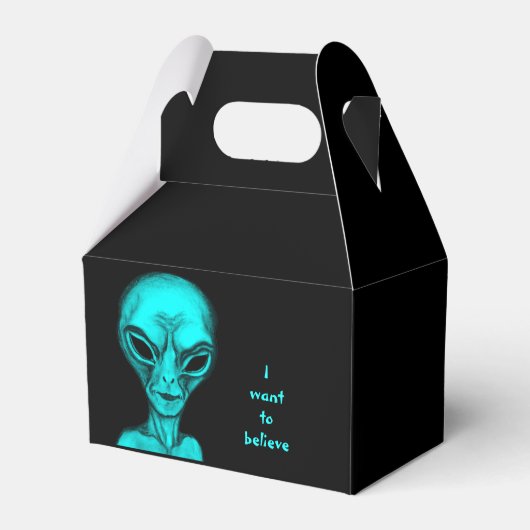 Alien, ik wil geloven bedankdoosjes (Achterkant)