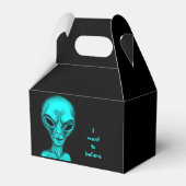 Alien, ik wil geloven bedankdoosjes (Voorkant Zijde)