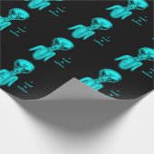 Alien, ik wil geloven cadeaupapier (Hoek)