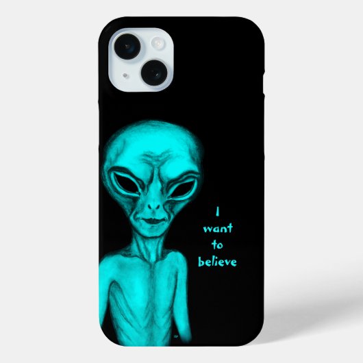 Alien, ik wil geloven Case-Mate iPhone case (Achterkant)