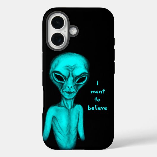 Alien, ik wil geloven Case-Mate iPhone case (Achterkant)