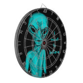Alien, ik wil geloven dartbord (Voorkant Links)