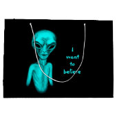 Alien, ik wil geloven groot cadeauzakje (Achterkant)