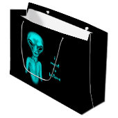 Alien, ik wil geloven groot cadeauzakje (Voorkant Gekanteld)