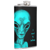 Alien, ik wil geloven heupfles (Rechts)