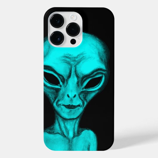 Alien, ik wil geloven iPhone hoesje (Achterkant)