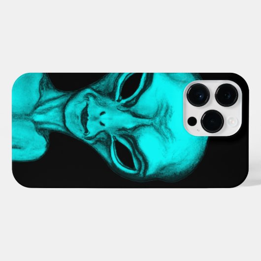 Alien, ik wil geloven iPhone hoesje (Achterkant horizontaal)