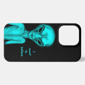 Alien, ik wil geloven iPhone hoesje (Achterkant horizontaal)