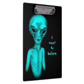 Alien, ik wil geloven klembord (Rechts)