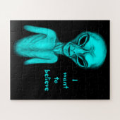 Alien, ik wil geloven legpuzzel (Horizontaal)