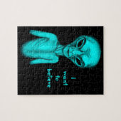 Alien, ik wil geloven legpuzzel (Horizontaal)