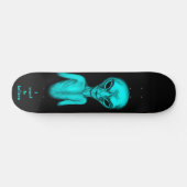 Alien, ik wil geloven persoonlijk skateboard (Horizontaal)