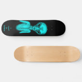 Alien, ik wil geloven persoonlijk skateboard (Horizontaal)