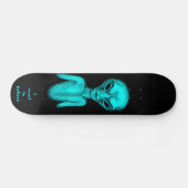 Alien, ik wil geloven persoonlijk skateboard (Horizontaal)