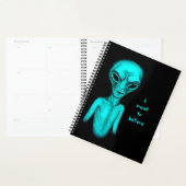 Alien, ik wil geloven planner (Display)