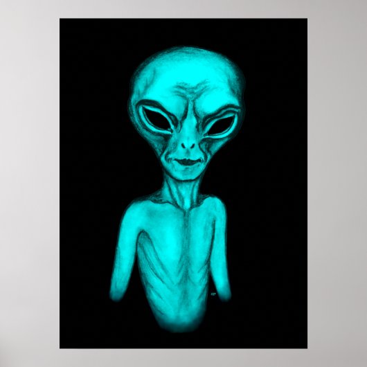 Alien, ik wil geloven poster (Voorkant)
