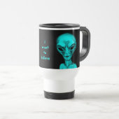 Alien, ik wil geloven reisbeker (Voorkant rechts)