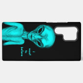 Alien, ik wil geloven samsung galaxy hoesje (Achterkant horizontaal)