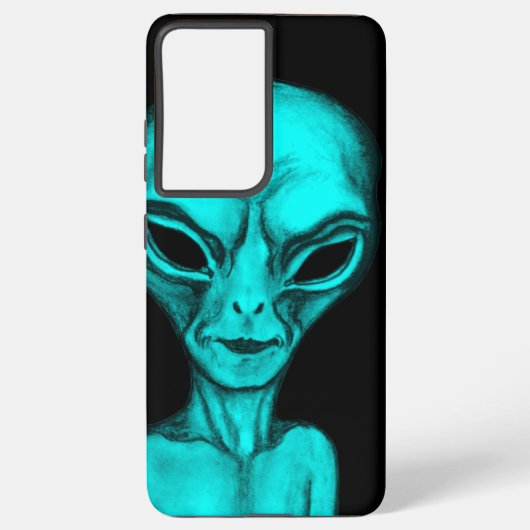 Alien, ik wil geloven samsung galaxy hoesje (Achterkant)