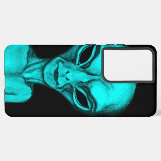 Alien, ik wil geloven samsung galaxy hoesje (Linkerkant)