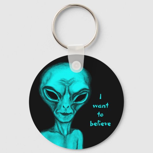 Alien, ik wil geloven sleutelhanger (Voorkant)