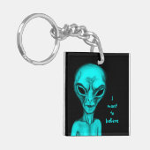 Alien, ik wil geloven sleutelhanger (Voorkant Links)