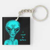 Alien, ik wil geloven sleutelhanger (Achterkant)