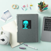 Alien, ik wil geloven sticker (iPad Cover)
