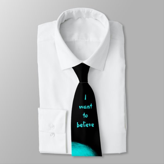 Alien, ik wil geloven stropdas (Gebonden)