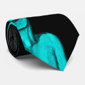 Alien, ik wil geloven stropdas (Opgerold)