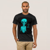 Alien, ik wil geloven t-shirt (Voorkant volledig)
