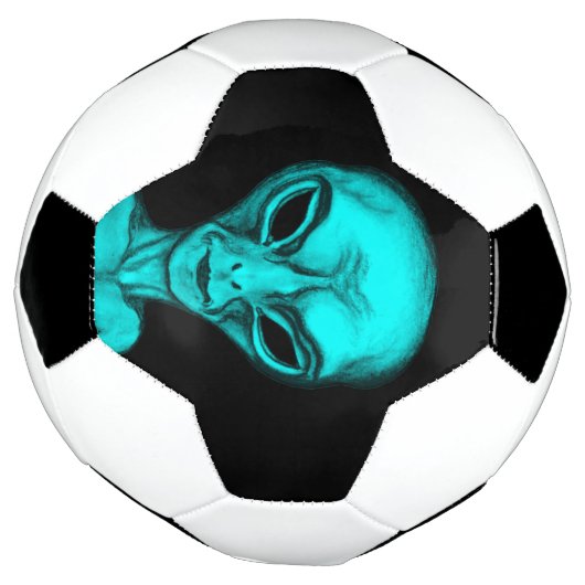 Alien, ik wil geloven voetbal (Gedraaid)