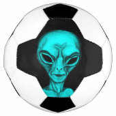 Alien, ik wil geloven voetbal (Voorkant)