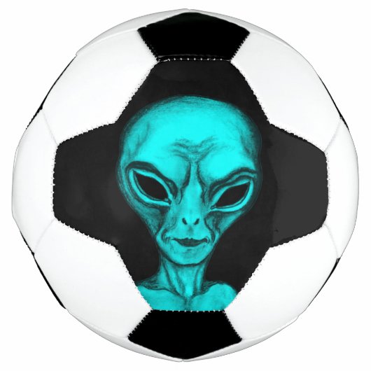 Alien, ik wil geloven voetbal (Voorkant)