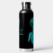 Alien, ik wil geloven waterfles (Links)