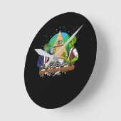 Alien Illuminati Ronde Klok (Hoek)