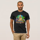 Alien Illuminati T-shirt (Voorkant volledig)