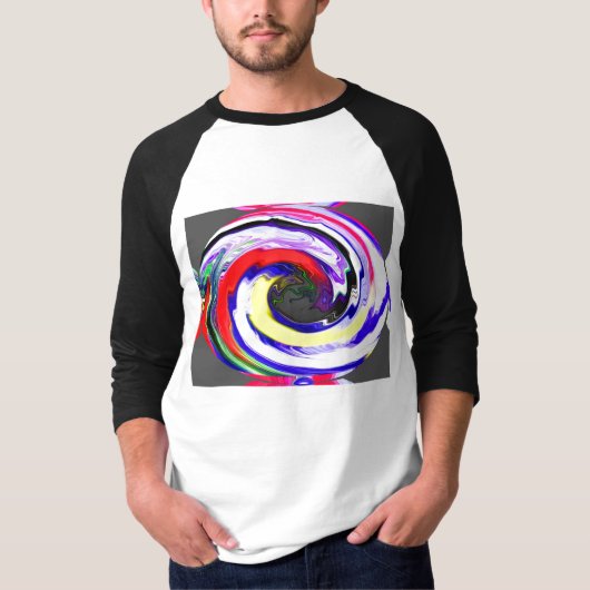 Alien in de ruimte t-shirt (Voorkant)