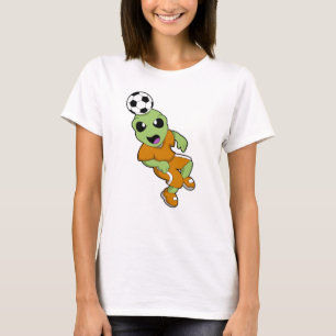 Alien in Soccer Sports T-shirt