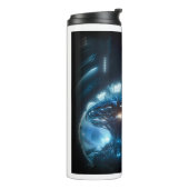 Alien in Space Thermal Tumbler Thermosbeker (Gedraaid links)