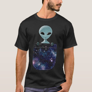 Alien in uw zak t-shirt