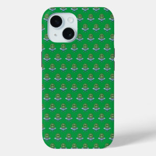 Alien in zijn kleine ruimteschip iPhone 15 case