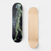 Alien in zonnebril Dd Brand Persoonlijk Skateboard (Voorkant)