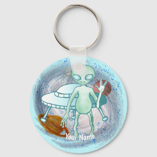 Alien Indringer sleutelhanger