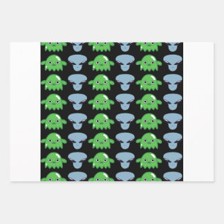 Alien intergalactisch Gift Wrapping Paper