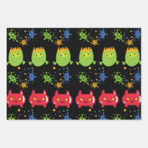 Alien intergalactisch Gift Wrapping Paper